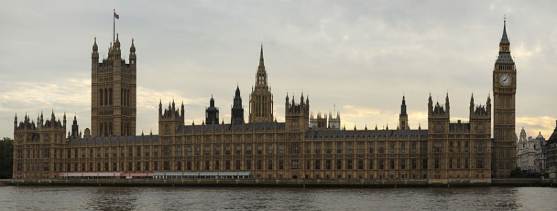 The Houses of Parliament, London, England